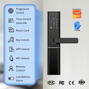 Tuya cửa kỹ thuật số khóa Hỗ trợ Wifi/ Alexa/mô-đun từ xa với 6 mở khóa phương pháp cho cửa gỗ căn hộ văn phòng sử dụng - Product Image 4