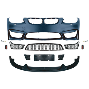 Nouveau type 2026 – Sortie d'échappement en PP + fibre de carbone de haute qualité pour pare-chocs de voiture 2006-2013 <span class=keywords><strong>E92</strong></span> E93 – Kit carrosserie M3 M4 pour <span class=keywords><strong>BMW</strong></span> 330i - Product Image 5