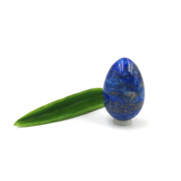 Œuf de Yoni en Cristal de Lapis Lazuli en Gros, Pierre Lisse, Outil de Massage Intime, Œufs de Yoga Thérapeutiques pour Soins Personnels et Vente au Détail