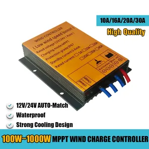 Controlador de carga híbrido solar-eólico de 3KW a 6KW para sistemas de descarga de energía eólica, compatible con sistemas híbridos eólico-solares conectados a la red de 1KW, 5KW, 10KW y 20KW. - Product Image 4