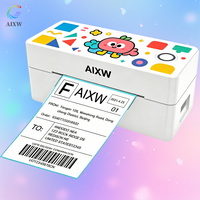 AIXW AI-110C OEM ODM SKD Mendukung Garansi 2 Tahun Printer Label 110mm Printer Label Pengiriman USB WIFI untuk Toko Online