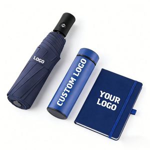 Paraguas Promocional al por Mayor, Plegable en 3 Secciones, con Protección UV, Automático, Resistente al Viento y a la Lluvia, Personalizable con Logotipo - Product Image 1
