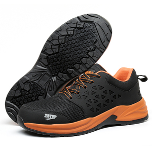 <span class=keywords><strong>Zapatos</strong></span> DE SEGURIDAD DE CONSTRUCCIÓN DE CORREDOR negro de exportación de marca ZSTEP perfectos antiestáticos resistentes al desgaste para damas hombres <span class=keywords><strong>trabajo</strong></span> - Product Image 4