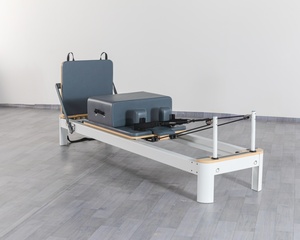 Reformer de Pilates de Aluminio de Grado Comercial LUMINE, Estructura Resistente, Diseño Portátil, <span class=keywords><strong>Beneficios</strong></span> para la Salud, para Estudios de Pilates y Fitness - Product Image 3