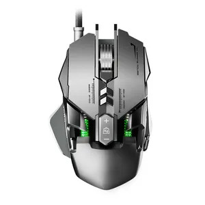 High-end computer accessories wired metal photoelectric mechanical gaming mouse