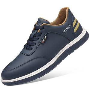 Zapatos Casuales para Hombre, Suela Suave, Tacón Plano, con Cordones, Modernos, Transpirables, para Caminar, Tallas Juveniles 39 40 41 42 43 44 - Product Image 5