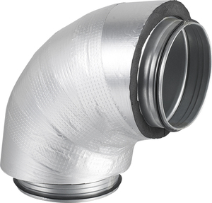 L'usine fournit directement un conduit d'air en spirale isolé par feuille d'aluminium en mousse ignifuge pour la ventilation HVAC - Product Image 1