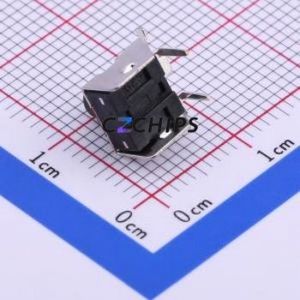 TS-1002U-07026 Tactile Switch SMD,7.1x7.5mm Switch Single Pole Single Throw Round Button Horizontal Mount 7.5mm - Product Image 2