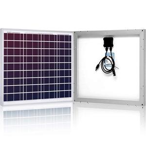 Kit Solar de 20W 50W 60W 12V con Batería, Impermeable y Portátil para Auto y Barco - Product Image 2