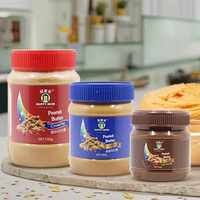 Halal No Additives No Sugar Natural 100% Natural Crunchy Creamy Jam Peanut Butter