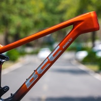 Cadre de VTT Enduro tout suspendu en fibre de carbone 29er pour T800/M46, câblage interne, 12x148mm BOOST UDH, 113mm de débattement, monovitesse