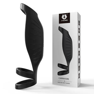 Anillo de bloqueo, amortiguador masculino, anillo para el prepucio, actualización de producto para adultos, versión con control remoto - Product Image 5