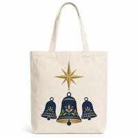 Sac de transport robuste en toile pour articles de Noël, motif personnalisé, emballage textile pour produits alimentaires