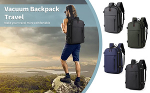 <span class=keywords><strong>Mochila</strong></span> de <span class=keywords><strong>Viaje</strong></span> de Gran Capacidad, Resistente al Vacío, de Oxford, para Viajes Cortos, con Cierre Transversal - Product Image 2