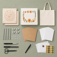 Kit de presse à fleurs en bois, 11" x 11" pour grandes fleurs pressées, pour adultes