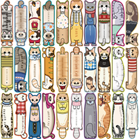 Colección de 100 Marcapáginas Creativos, Culturales y de Lujo Hechos a Mano, 30 Piezas por Set, Artículo de Comercio Electrónico Transfronterizo de Gran Venta