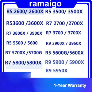 Nueva CPU de Escritorio AM4 R5 2600 2600X 3500 3500X 3600 3600X 5600 5600X 5600G R7 5700G 5700X 5800X R9 5900 5900X de 6 Núcleos y 3.4GHz - Product Image 1