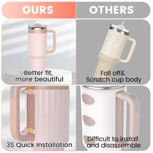 Accesorio para Botella de Agua Stanley Quencher de 40 oz con Protector de Base de Silicona y Funda de Viaje, Accesorios para Bebidas - Product Image 2