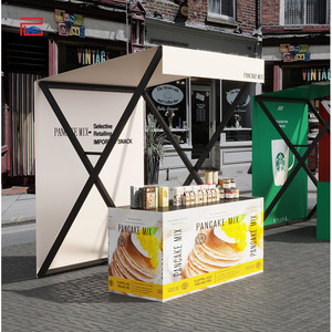 Étal de vente ambulante mobile pour zone panoramique extérieure, marché de matin, <span class=keywords><strong>grand</strong></span> événement, kiosque traditionnel - Product Image 1