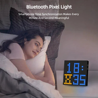 Écran LED RGB à pixels, affichage intelligent, contrôle par application, cadre photo numérique programmable, lumière intelligente pour la maison