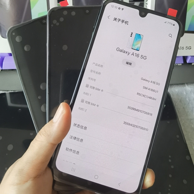 Original for A16 SM-A165U (US Version) Unlocked Octa Core 4GB+128GB 50MP Triple Camera 5G LTE Smartphone Spanish/French