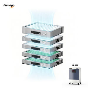 <span class=keywords><strong>Extracteur</strong></span> de fumée laser Fumego XL300 avec filtres HEPA et charbon actif, purificateur <span class=keywords><strong>d</strong></span>'<span class=keywords><strong>air</strong></span> mobile pour l'évacuation industrielle des CO2/VOC - Product Image 4