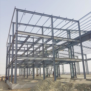 Wind Resistance House <strong>Modular</strong> Large Space Frame <strong>Building</strong> Warehouse Prefabricated Steel Structure Office - Product Image 3