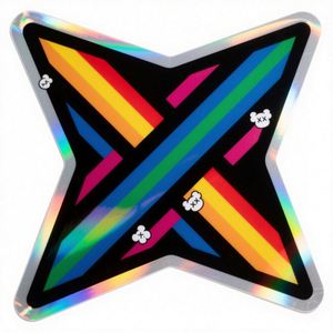 Autocollants personnalisés en vinyle PVC imperméable pour extérieur, découpés à la forme, avec logo d'entreprise, impression UV, autocollants de dessin animé, autocollants sur mesure - Product Image 1