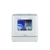 Slimme 5-delige desktop-installatie, gratis mini, ruimtebesparend en energiezuinig, vrijstaande, verwijderbare droger, vaatwasser