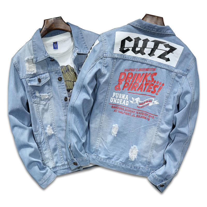 Shop Our New Men's Heavyweight Denim Jackets with Prints
