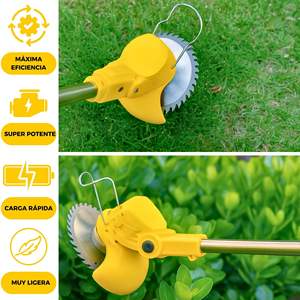 <span class=keywords><strong>Decespugliatore</strong></span> Elettrico da Giardino 21V con Batteria Ricaricabile, Tagliaerba Cordless con Lama di Taglio - Product Image 5