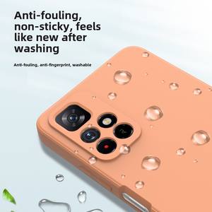 Redmi Note <span class=keywords><strong>11</strong></span> Protecteur d'objectif tout compris Rubik's Cube Style <span class=keywords><strong>coque</strong></span> en silicone liquide <span class=keywords><strong>coque</strong></span> souple TPU tout pour <span class=keywords><strong>iPhone</strong></span> couleur rouge Redmi - Product Image 4