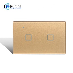 Topshine 120 типа 2 Gang 2, дистанционный переключатель Wi-Fi работает с Alexa и Google Home для домашней автоматизации - Product Image 5