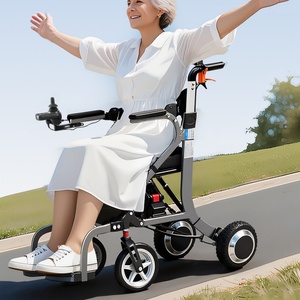 Déambulateur Électrique Léger Multifonctionnel Pliable pour Personnes Âgées et Handicapées, Aide à la Marche et à la Rééducation avec Siège - Product Image 4