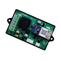 Controlador de salida de relé de 1 canal de red Ethernet con módulo IO de función de botón para sistema de luz automático