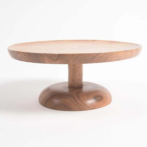 Supports à gâteaux en bois pour présentoirs Meilleur vendeur Support à gâteau en bois sculpté à la main en bois naturel - Product Image 3
