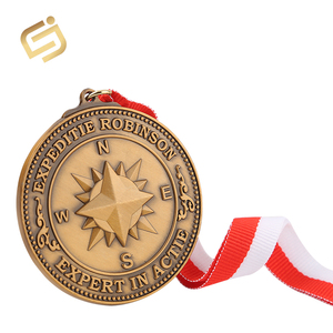 Promozione a buon mercato su ordinazione oro argento bronzo award judo di sport del metallo medaglione personalizzato - Product Image 5