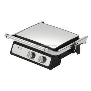 Aifa 4 Parrilla de contacto desmontable eléctrica de 2 rebanadas Parrilla de barbacoa caliente con placa de recubrimiento antiadherente Parrilla de prensa para uso doméstico - Product Image 6