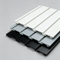 Panneaux muraux en PVC de haute qualité, imperméables et insonorisants, 15 USD, pour garage, atelier, entrepôt, hôtel, stockage.