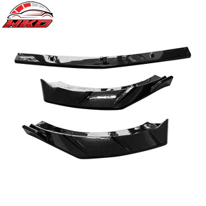 Kit de spoiler de pare-chocs avant noir brillant de style IKON pour Kia K5 2021-2024, PP 3 pièces, kit de carrosserie de haute qualité - Product Image 5
