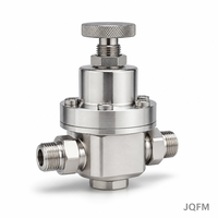 Vanne de réduction de pression en acier inoxydable, compacte, filetée, pour système d'instrumentation pneumatique