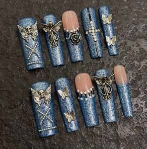 <span class=keywords><strong>Ongles</strong></span> pressés faits à la main <span class=keywords><strong>de</strong></span> haute qualité, OEM ODM, étiquette privée, <span class=keywords><strong>faux</strong></span> <span class=keywords><strong>ongles</strong></span>, <span class=keywords><strong>prix</strong></span> <span class=keywords><strong>de</strong></span> gros, style <span class=keywords><strong>de</strong></span> conception, application - Product Image 2
