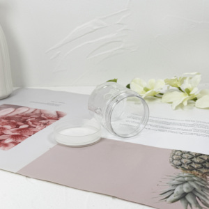 Pots en plastique PET sans BPA de haute qualité avec couvercles à vis pour poudre libre 30ml-500ml tailles - Product Image 5