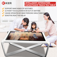Mesa interactiva multifunción, 43 ", 49", 55 ", Terminal de servicio automático inteligente