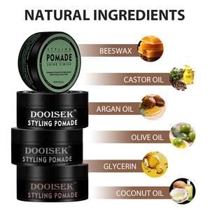 Barbiere fornisce senza alcool naturale senza grasso Gel Pomade lozione uomini <span class=keywords><strong>capelli</strong></span> Styling cera per la cura personale degli uomini - Product Image 3