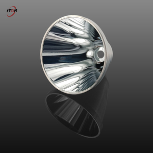 Tùy chỉnh nhôm 75.8mm * 76.3mm cho CREE XHP70/XHP70.2 7 ° Ngọn Đuốc Đèn pin plano-lồi cấu trúc công nghiệp ngoài trời phản chiếu - Product Image 1