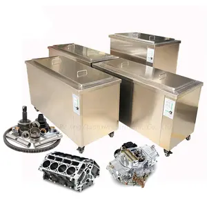 Cylinder Head Ultrasonic Cleaning Machine Digital Heated Dpf Ultrasonic Injector Cleaner With Oil Filter System