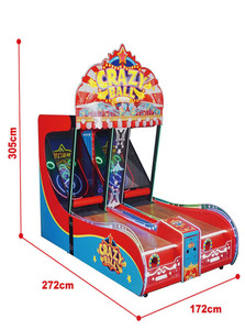 Máquina de Bolos Arcade Tenpin Operada con Monedas, de Metal, con Redención de Boletos en Inglés, para Mayores de 6 Años, Juego de Habilidad 'Bolos de Ensueño' - Product Image 3