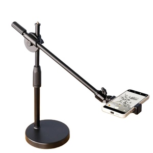 Luz de relleno de <span class=keywords><strong>tiro</strong></span> profesional de escritorio Transmisión en vivo Clase en línea TikTok Food Anti-Shake Stick Internet Celebrity Phone - Product Image 1