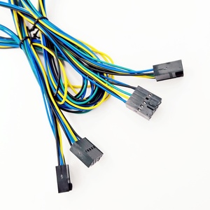 Bộ dây dẫn đa lõi tùy chỉnh OEM với đầu nối màu đen dành cho thiết bị điện tử công nghiệp và hệ thống điều khiển - Product Image 1